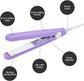 Mini Flat Iron For Travel Hair Straightener Small Portable Straightening Iron Ceramic Women Men Quick Easy Short Hair Styling